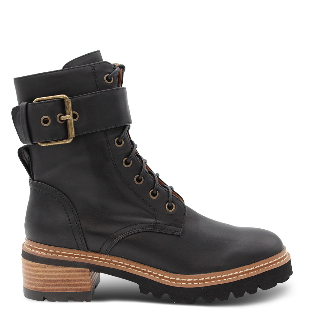 EOS Line Women's Heel Boots Black