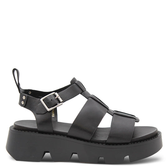 EOS Kailan Women's Chucky Platform Sandals Black