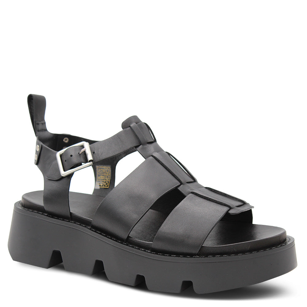 EOS Kailan Women's Chucky Platform Sandals Black