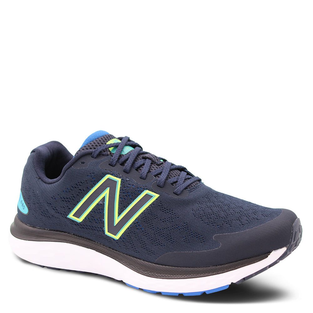 New Balance Fresh Foam 680 Men's Running Shoes Navy Lime