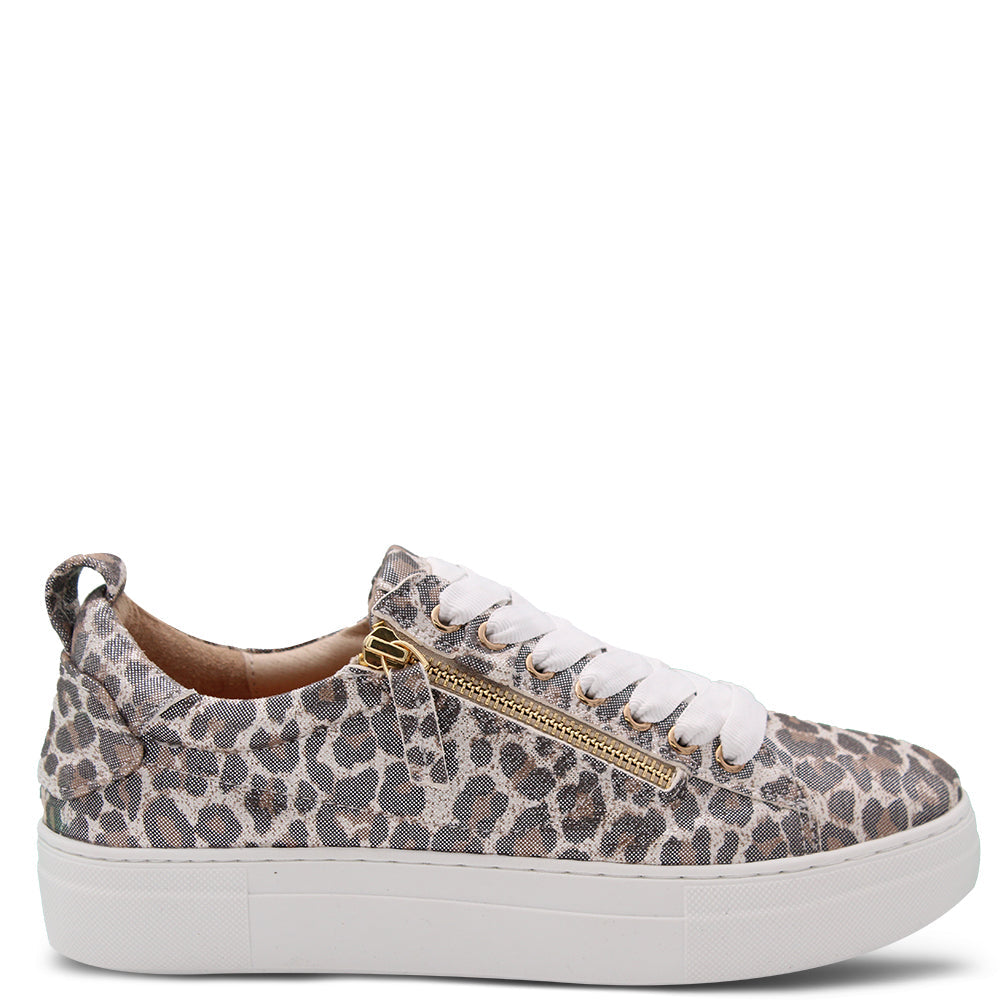 Alfie & Evie Maize Women's Sneakers Champagne Leopard
