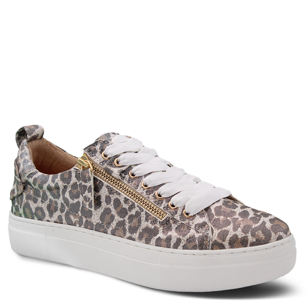 Alfie & Evie Maize Women's Sneakers Champagne Leopard