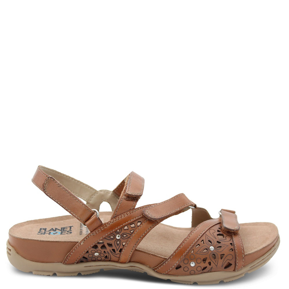 Planet Shoes Malu Women's Leather Sandal Sand/Brown