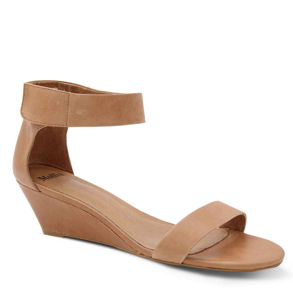 Mollini Marsy Women's Wedge Sandals Tan