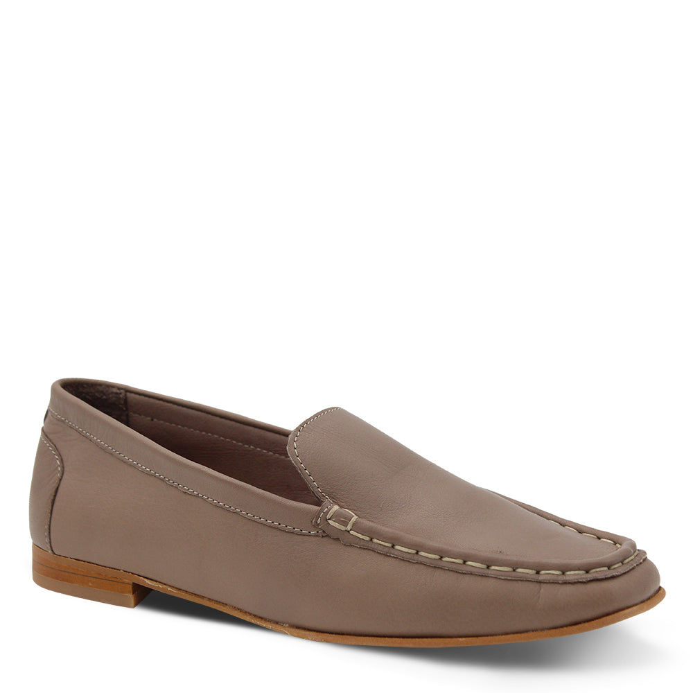 Bueno Mave Women's flat loafer Stone