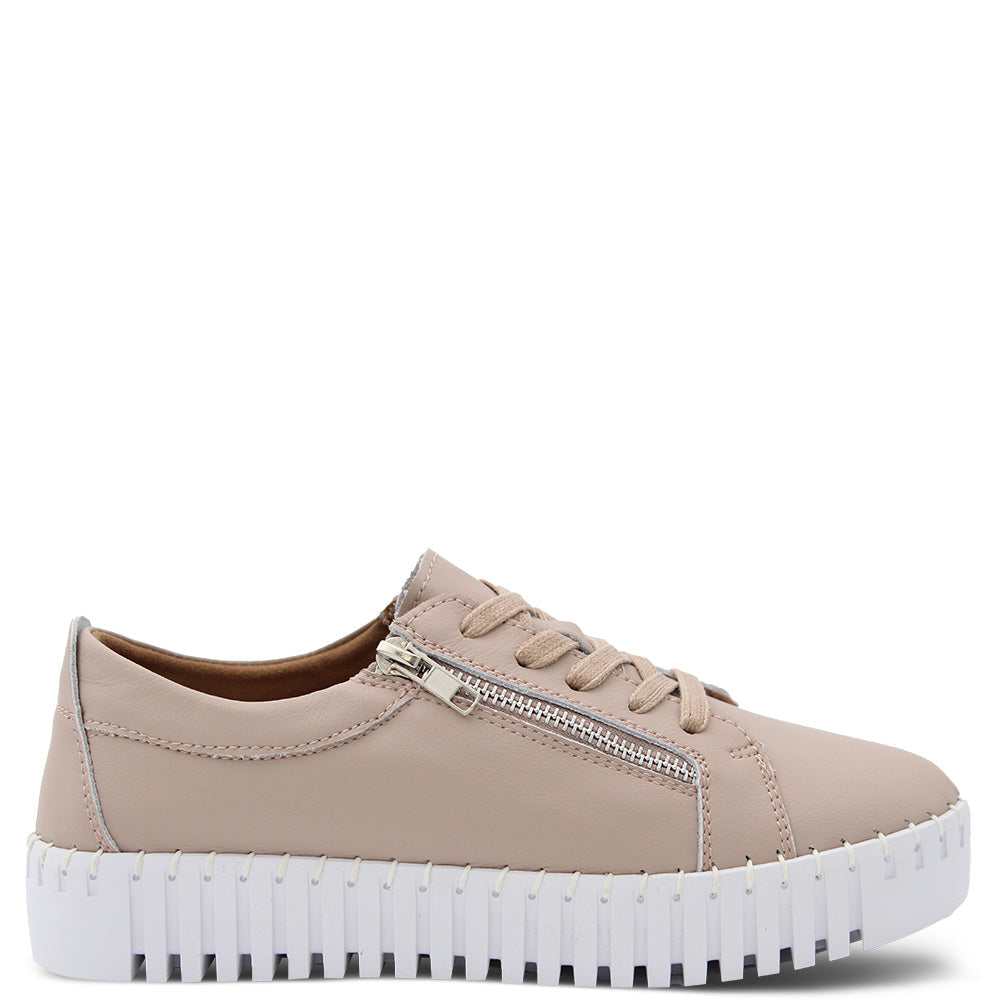 Bay Lane Medusa Women's Platform Sneakers Blush
