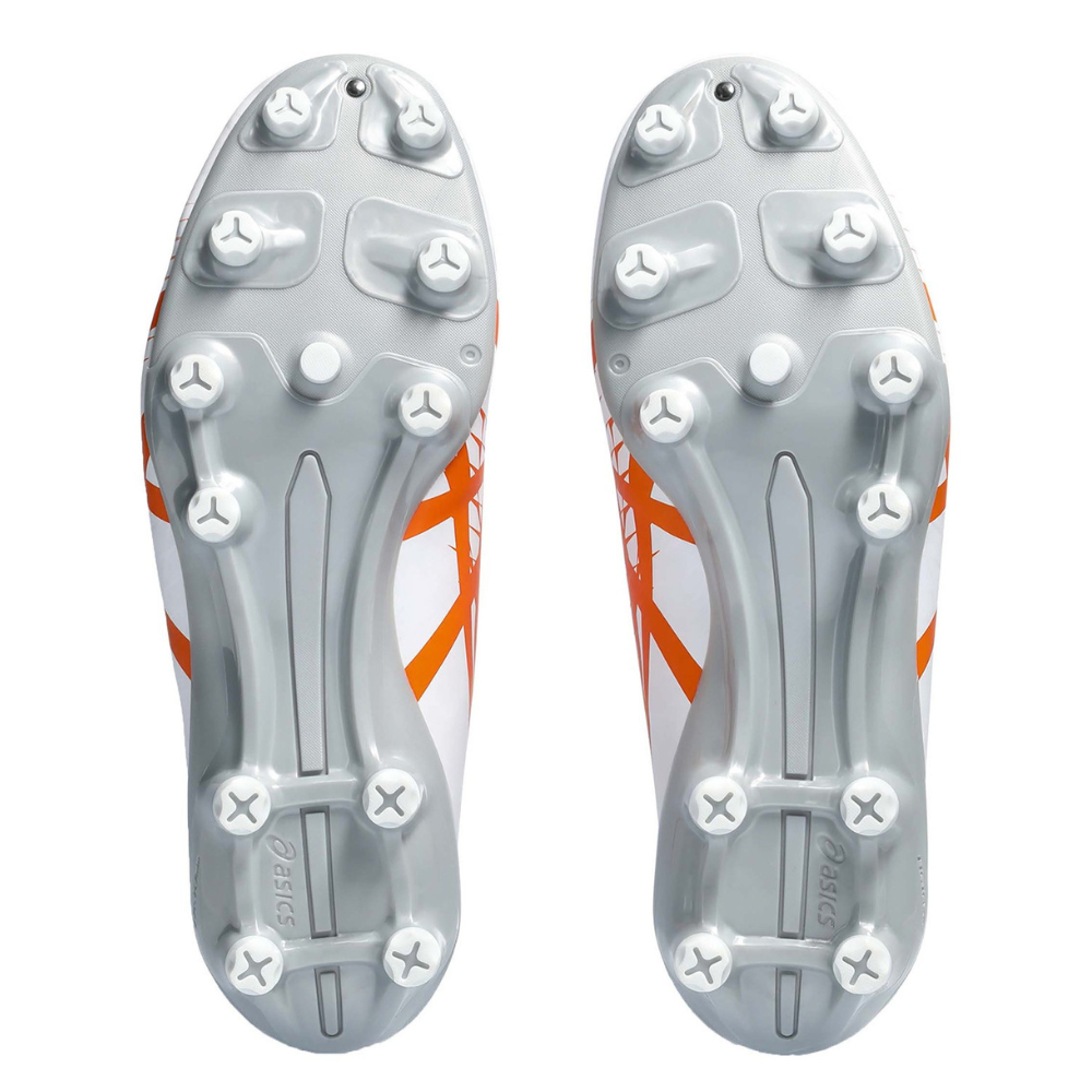 Asics Menace 4 Men's Football Boots White Orange