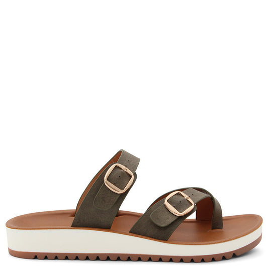 Los Cabos Nins women's summer slides Navy