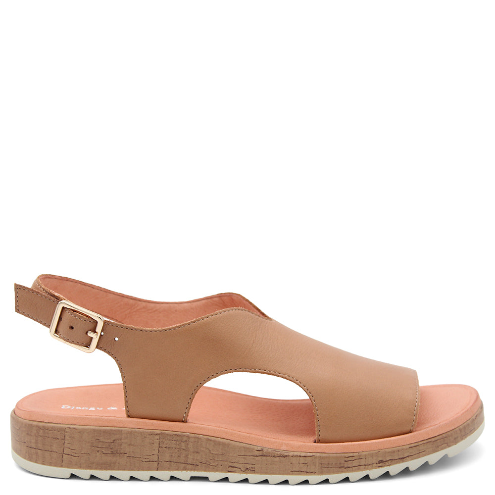 Django & Juliette Olingos Women's Wedge Sandal