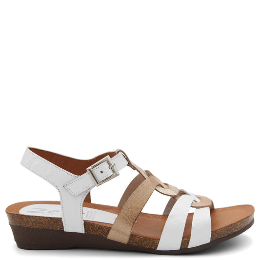 Zeta Optics Women's Sandals Blanco Multi