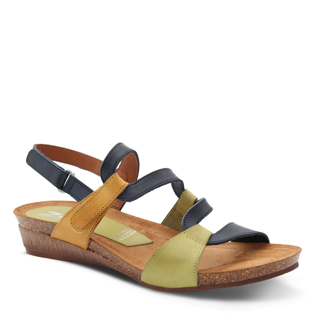 Zeta Osina Pistachio Multi Womens Sandal