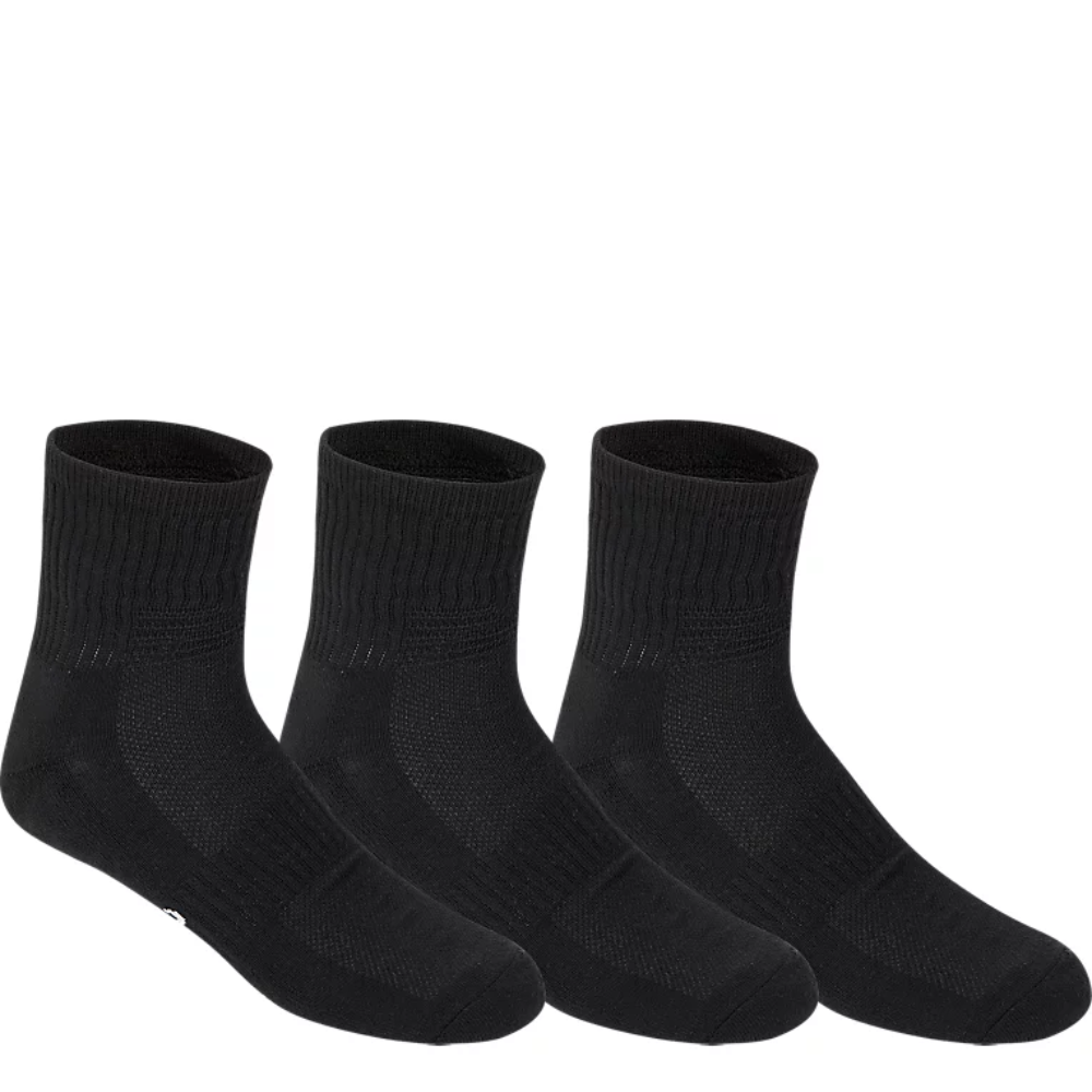 Asics Pace Quarter Socks Black