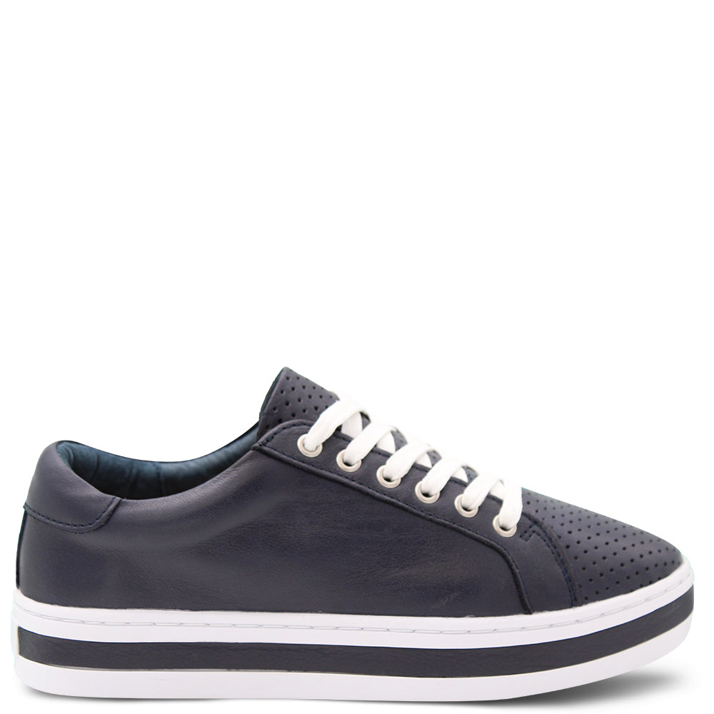 Alfie & Evie Paradise Women's Platform Sneaker Navy