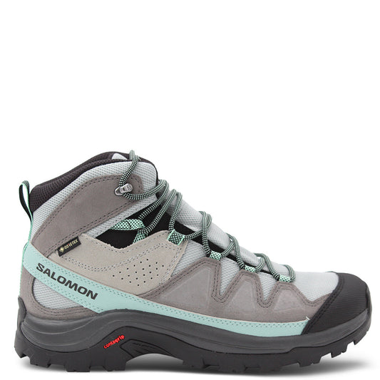 Salomon Quest Rove GTX Womens Hiking Boots Mid Grey Mint