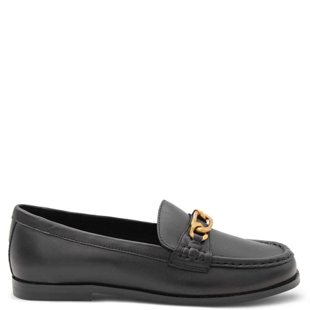Django & Juliette Quilt Womens Loafer Black