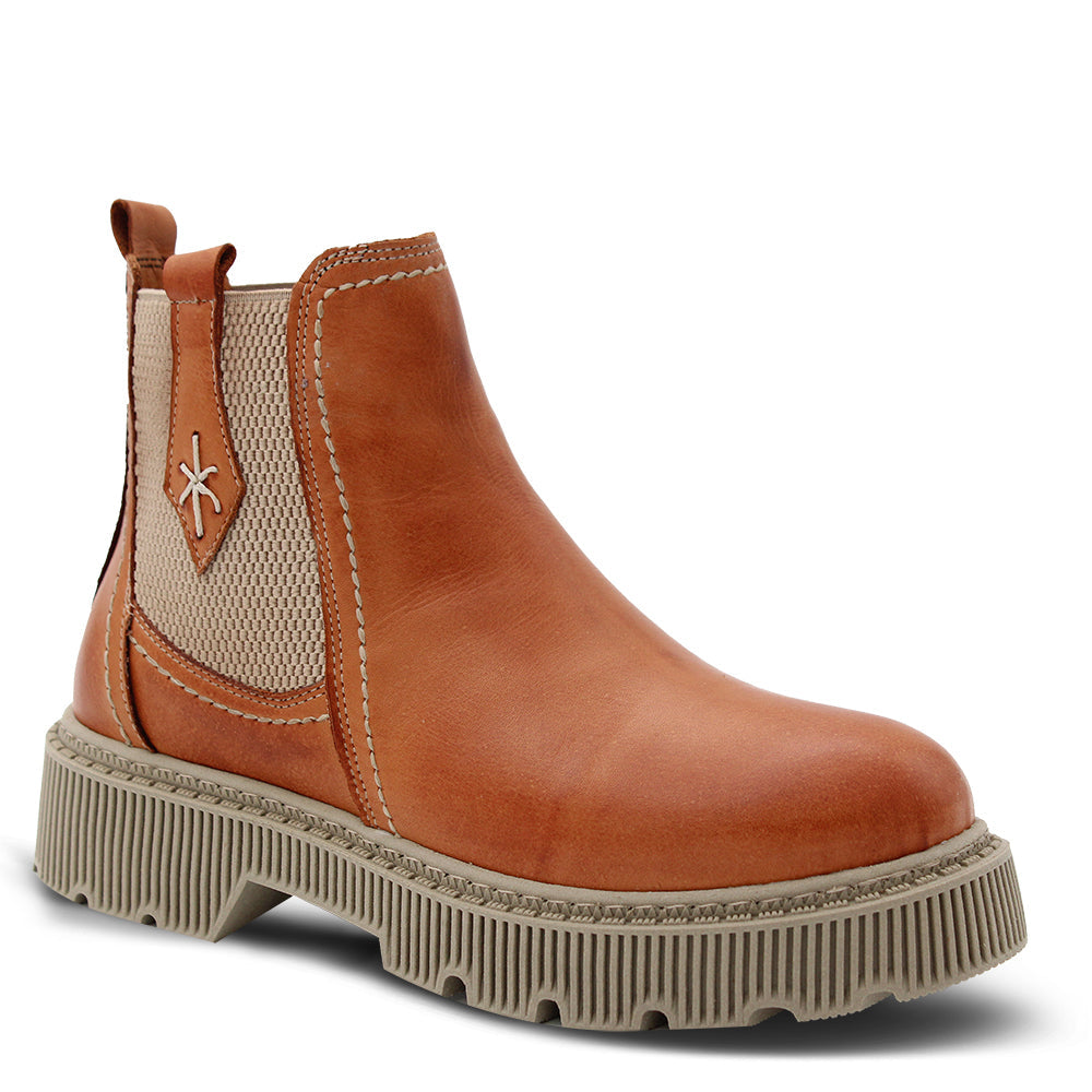Sala Ripper 2 Womens chunky boots Tan