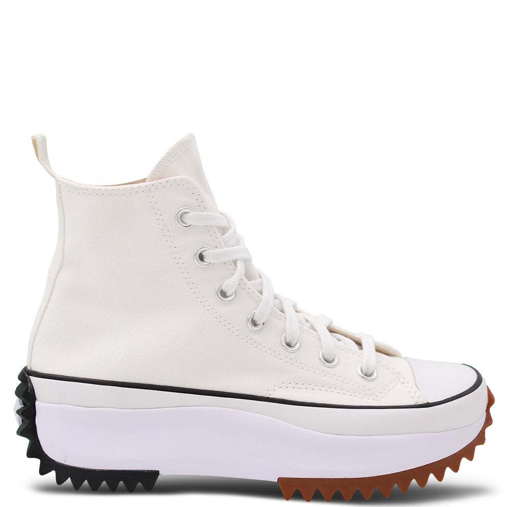 Converse Run Star Hi Sneakers White Black