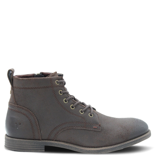 SEBASTIAN MENS LACE OIL SUEDE BOOT
