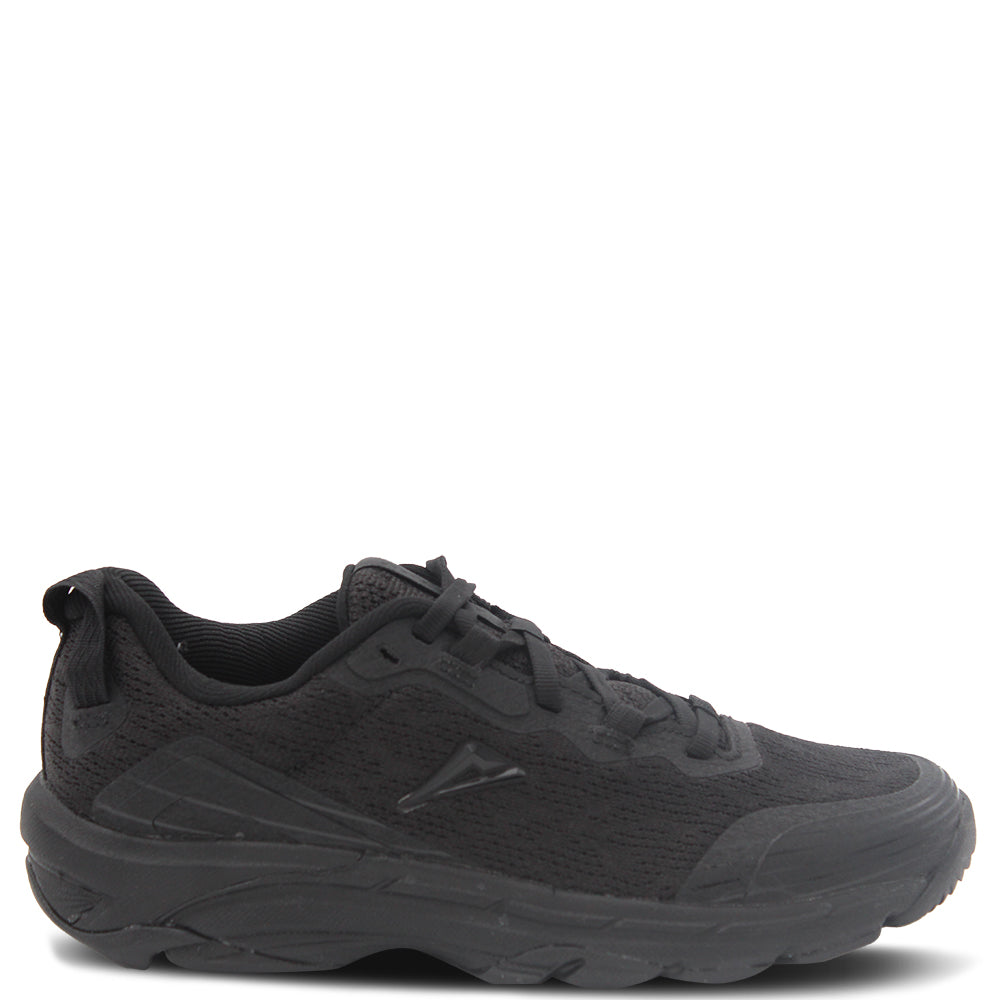 Ascent Sustain Ace Kids School Shoes Black 