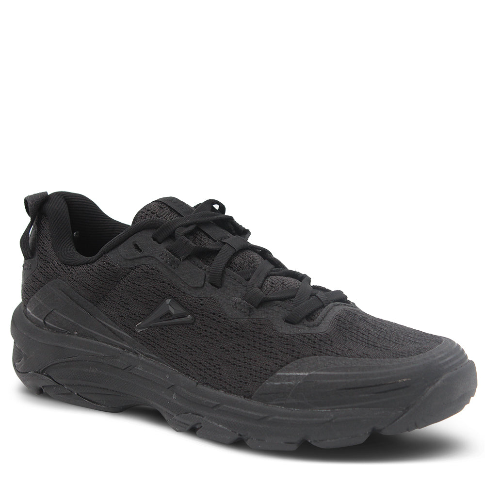 Ascent Sustain Ace Kids School Shoes Black 