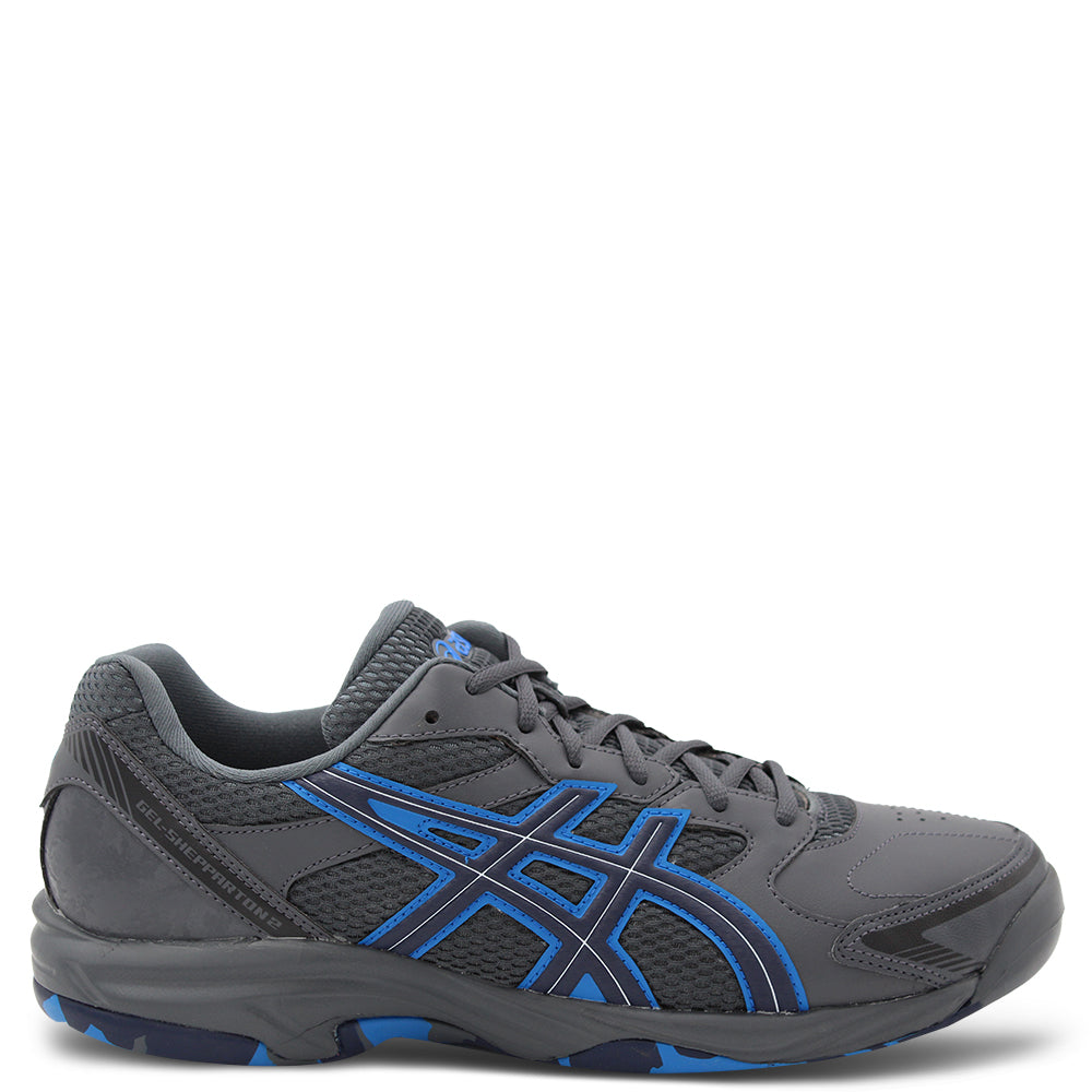 Asics Gel Shepparton Men's  Lawn Bowls Sports Shoes Black Blue