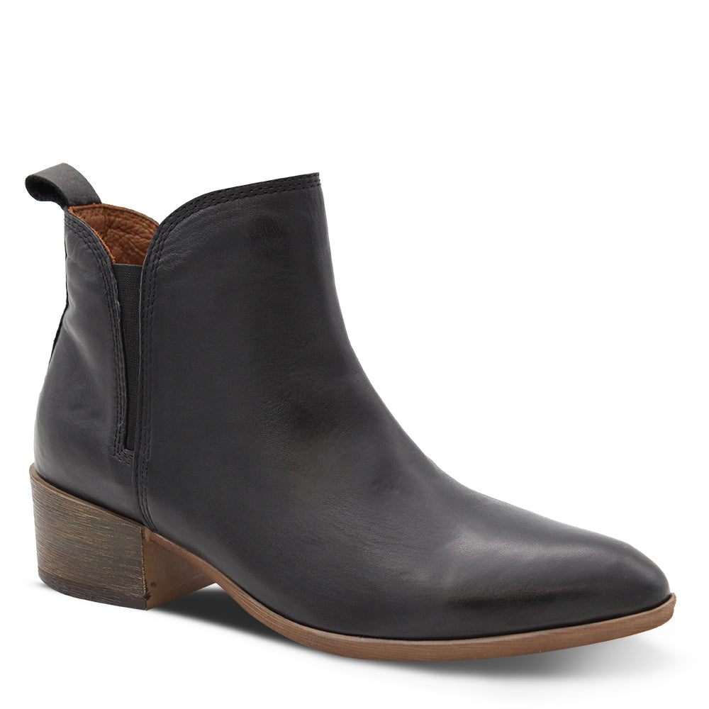 Bueno Silo Women's low heel boots Black