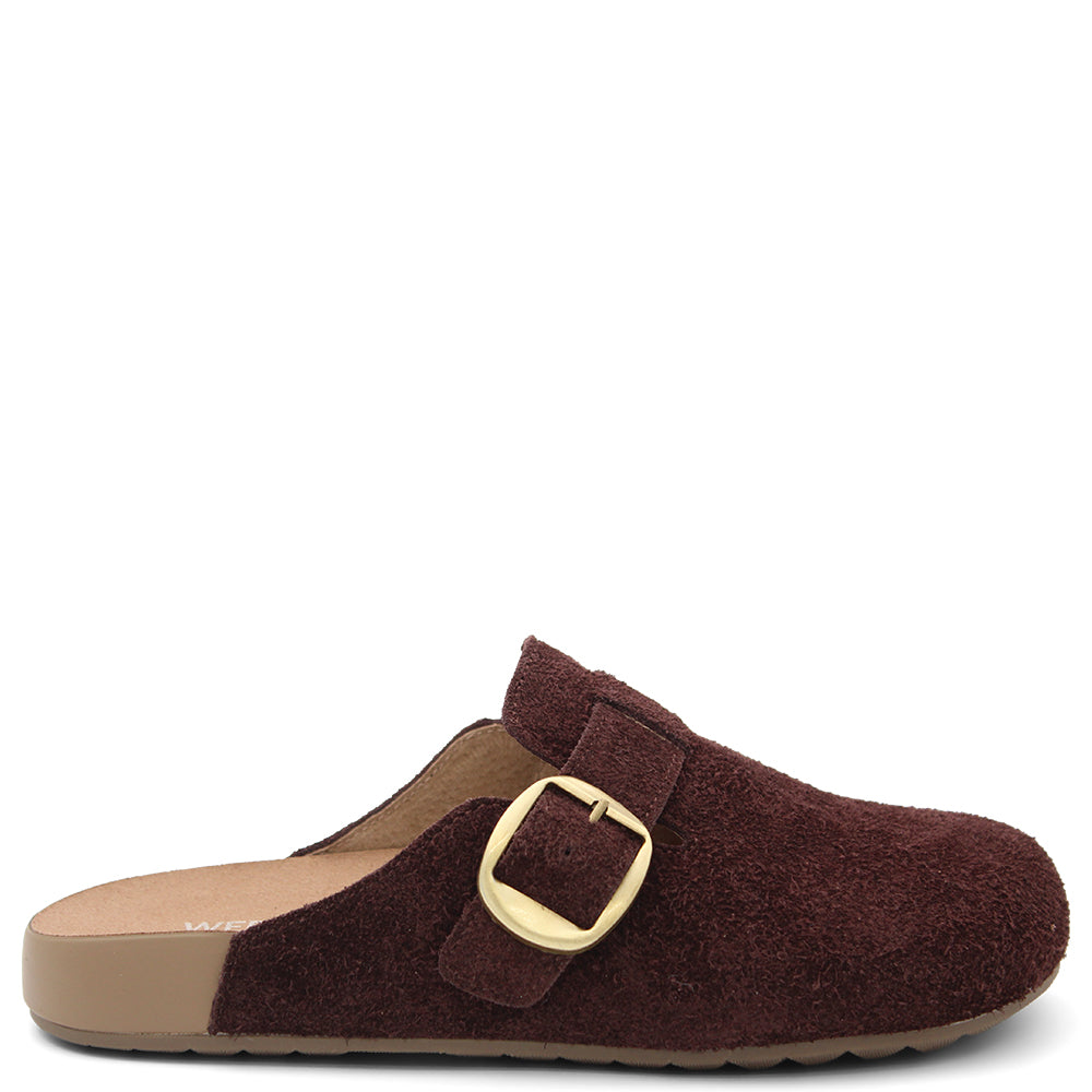 Alfie & Evie Totty Womens Flat Clog Choc
