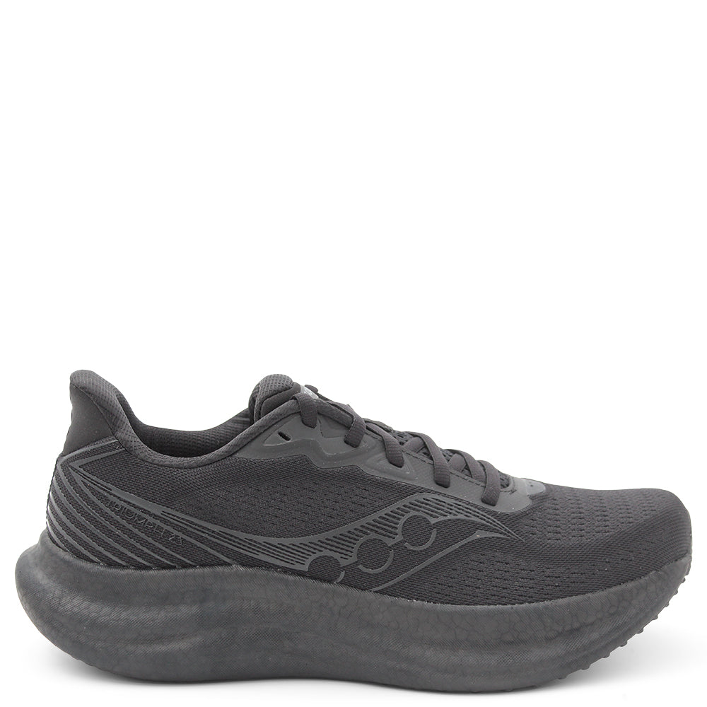 Saucony Triumph 23 Men's Running Shoes All Black