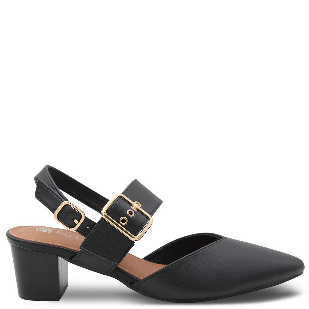 Bay Lane Talia Women's Mid Heel Black