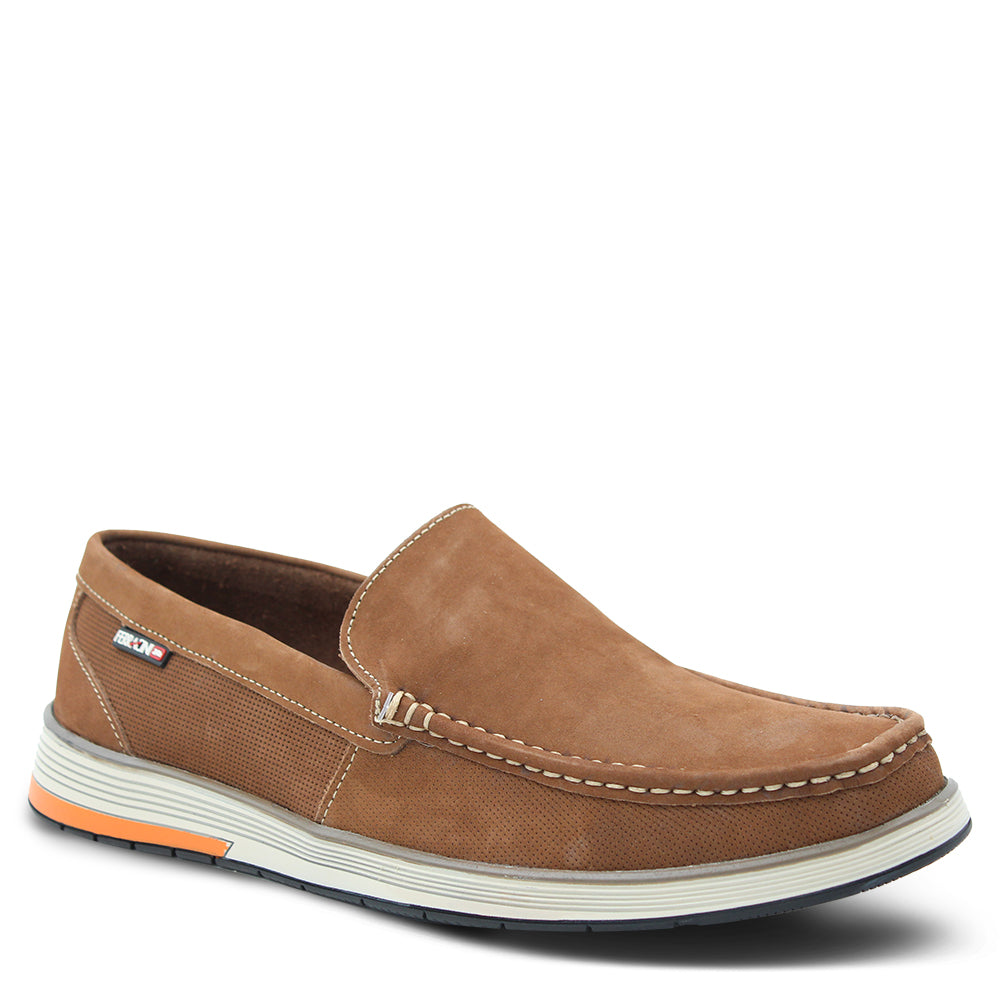 Ferracini Tetley Mens Casual Slip On Shoes Tan