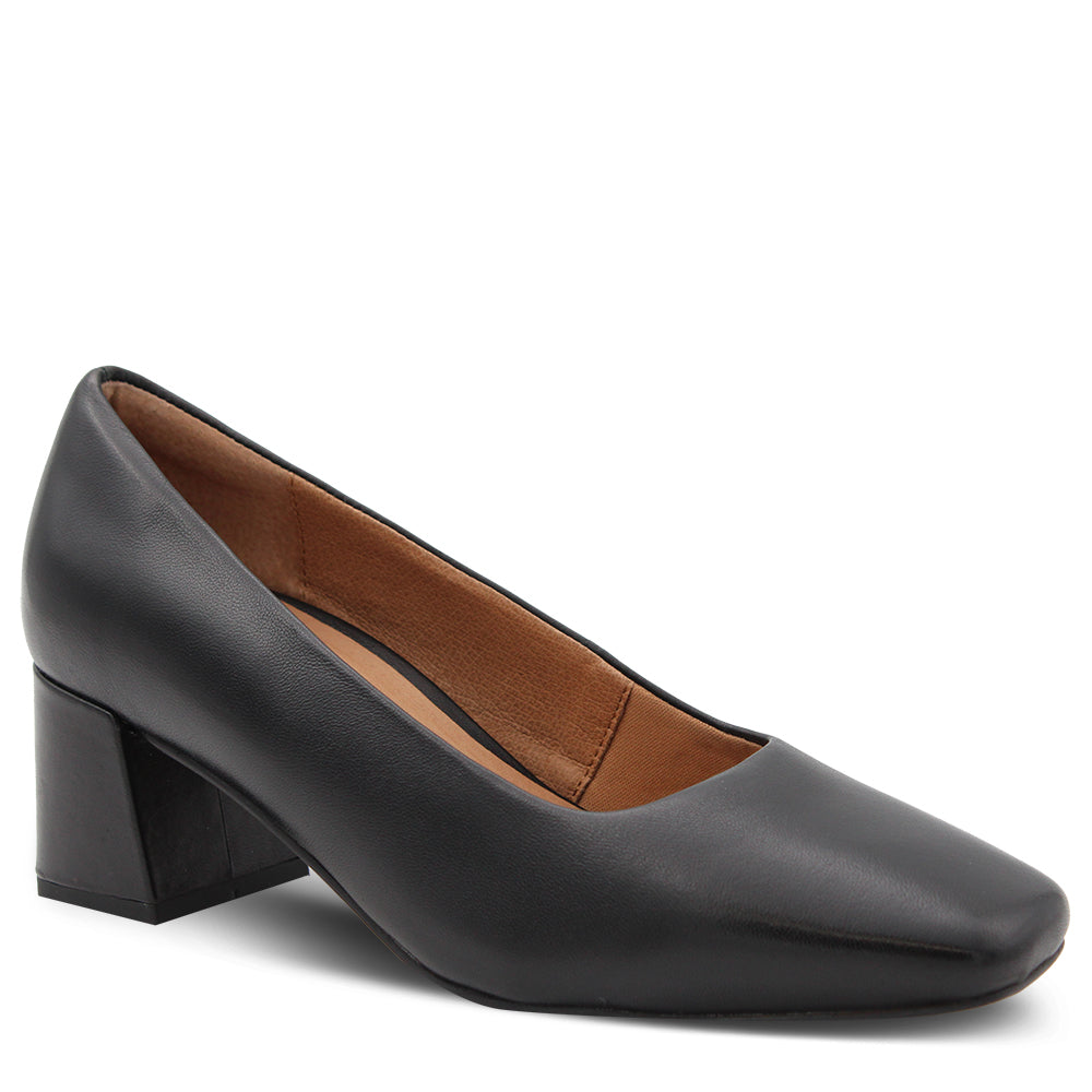 Frankie4 Victoria Women's Heel Court Shoes Black