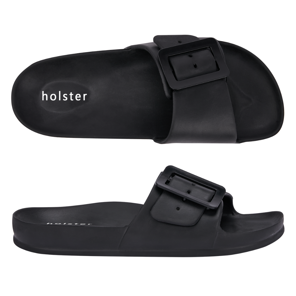 Holster Solace Womens Slides Black