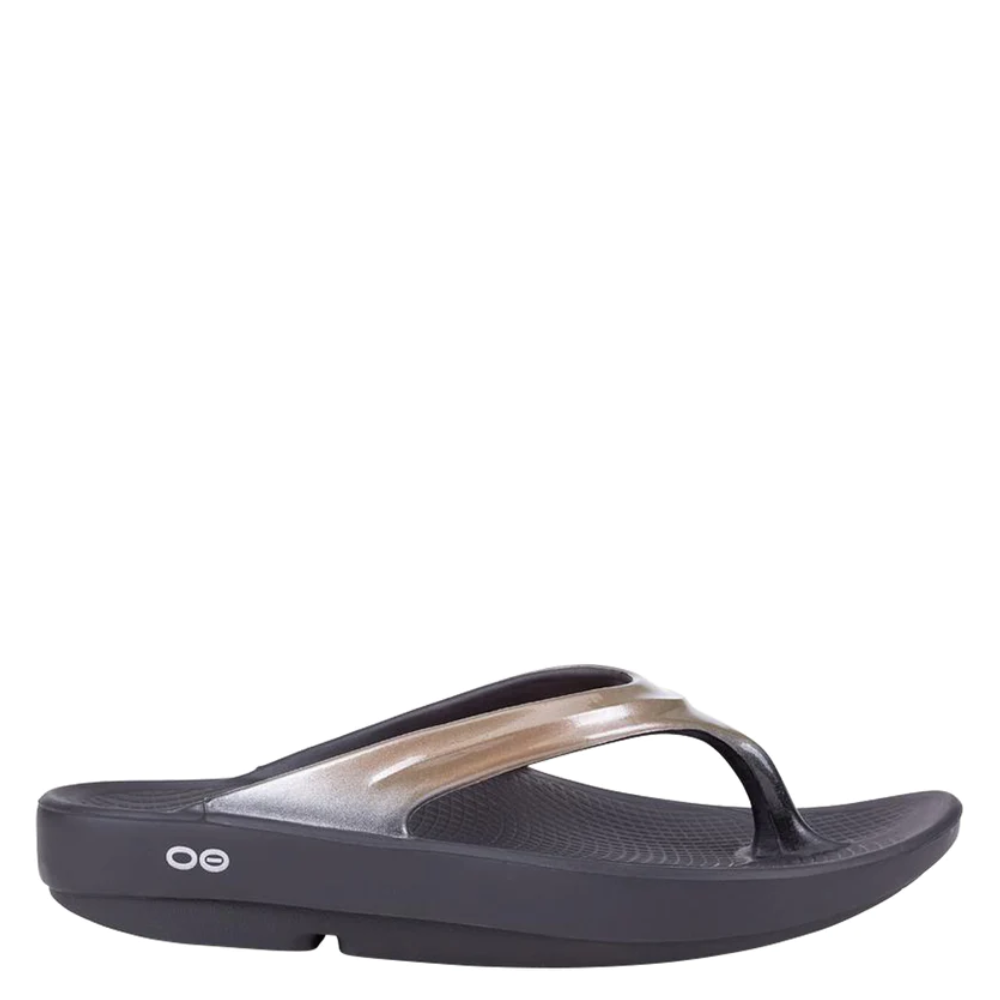 Oofos oolala Women's Luxe Thongs Latte
