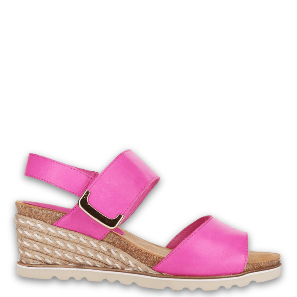 Le Sansa Evita Womens Wedge Sandals 