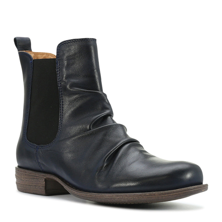EOS Willo Women's Flat Boots Navy
