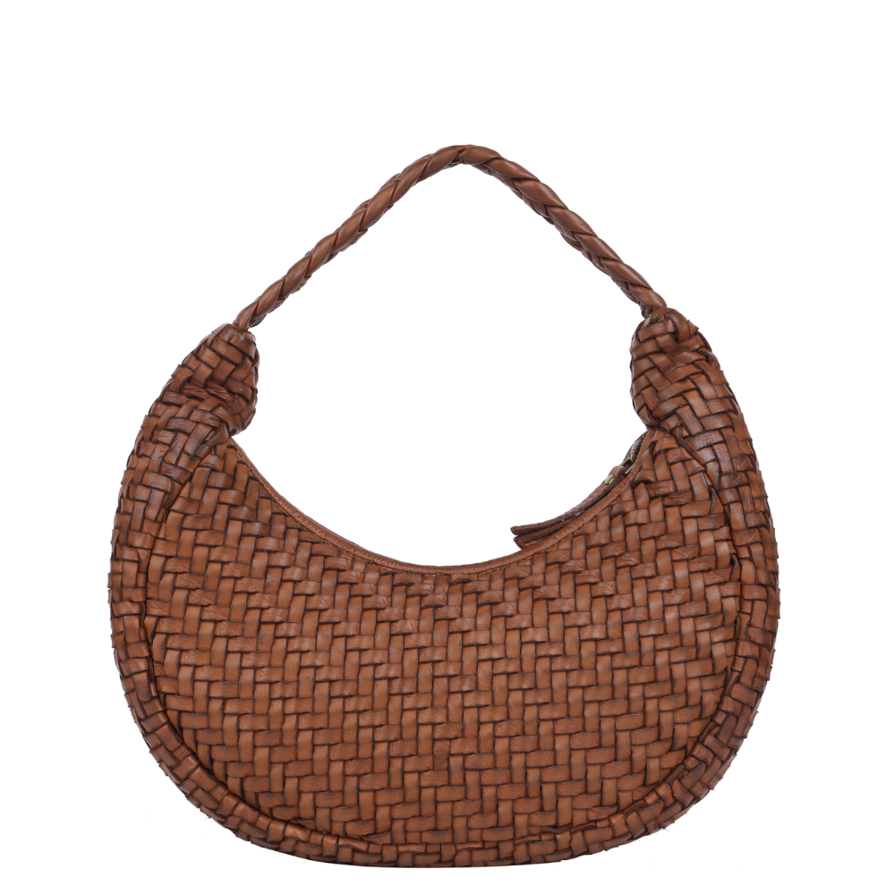 ORAN LEATHER HANDBAG WINDSOR OAK