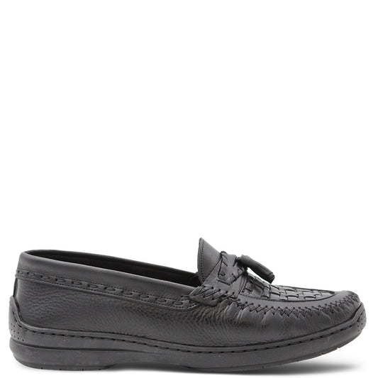 Palmone Wasa Black Mens Moccasin