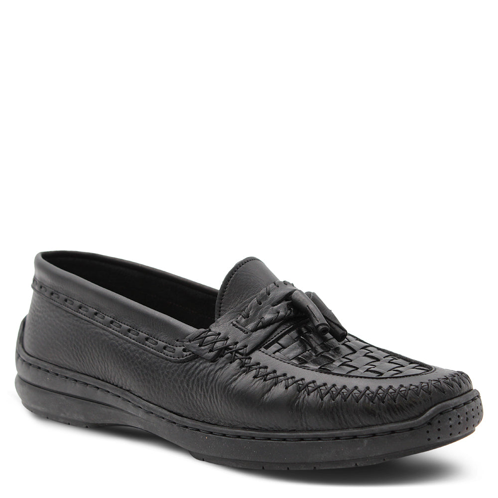 Palmone Wasa Black Mens Moccasin