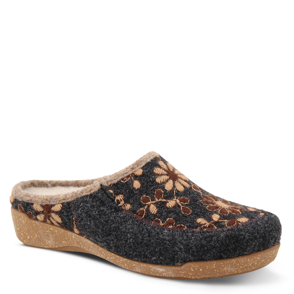 Taos Woolderness Women's Slipper Charcoal