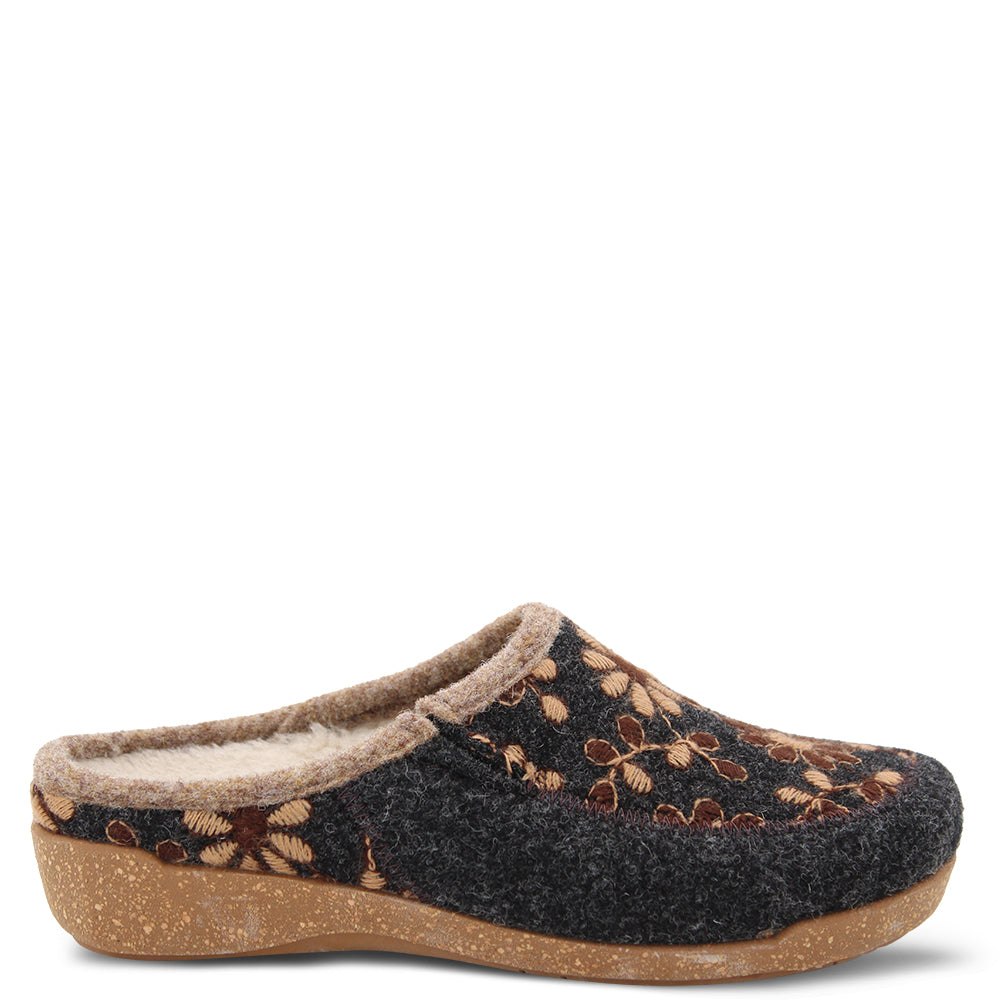 Taos Woolderness Women's Slipper Charcoal