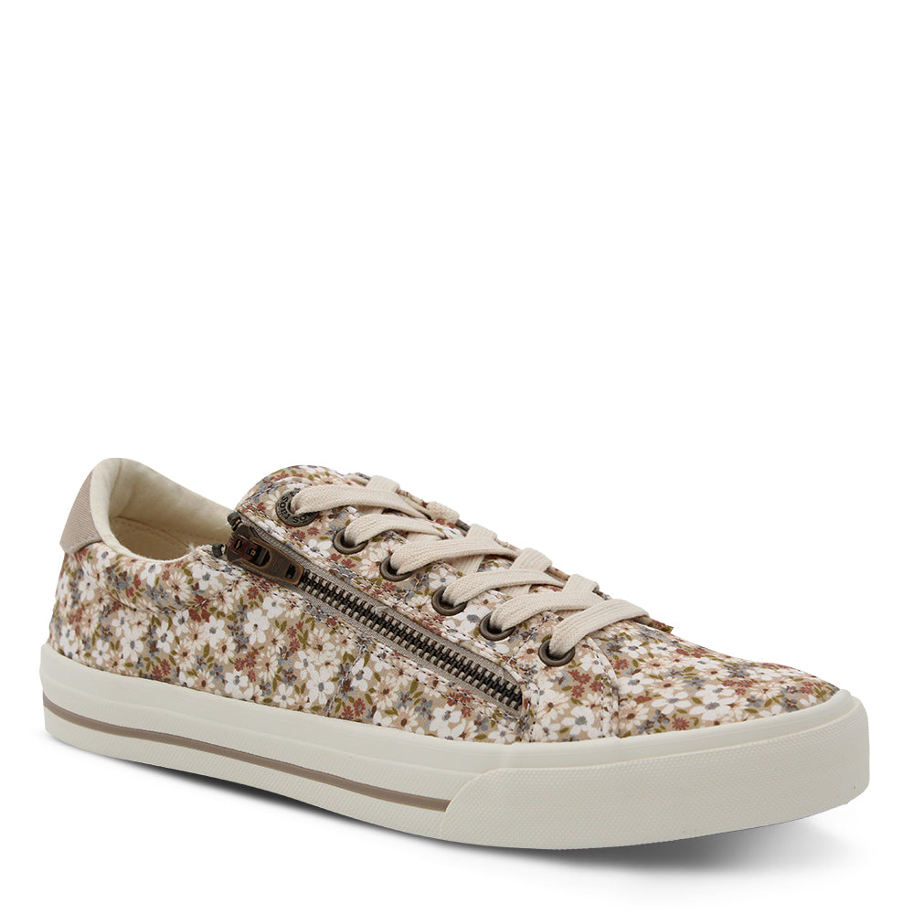 Taos Footwear Z Soul Women's Canvas Sneakers Floral