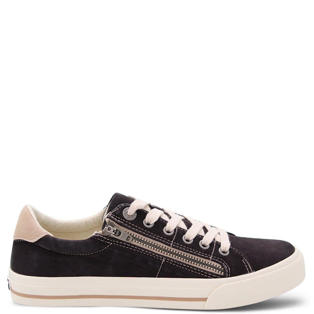 Taos Footwear Z Soul Women's Canvas Sneakers Black