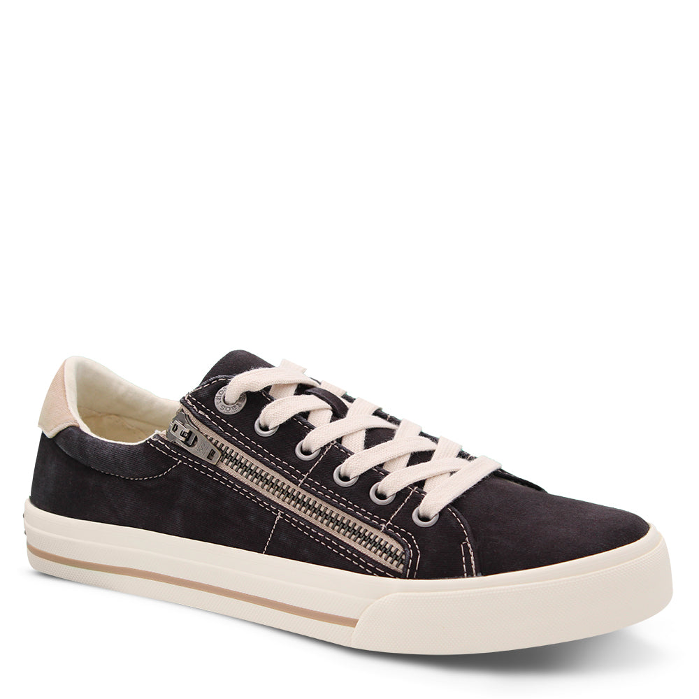Taos Footwear Z Soul Women's Canvas Sneakers Black