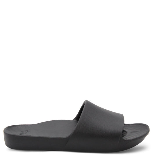 Archies Arch Support Slides Black
