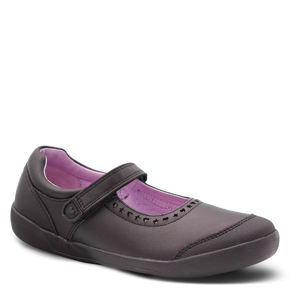 Clarks Blake School Shoes Black