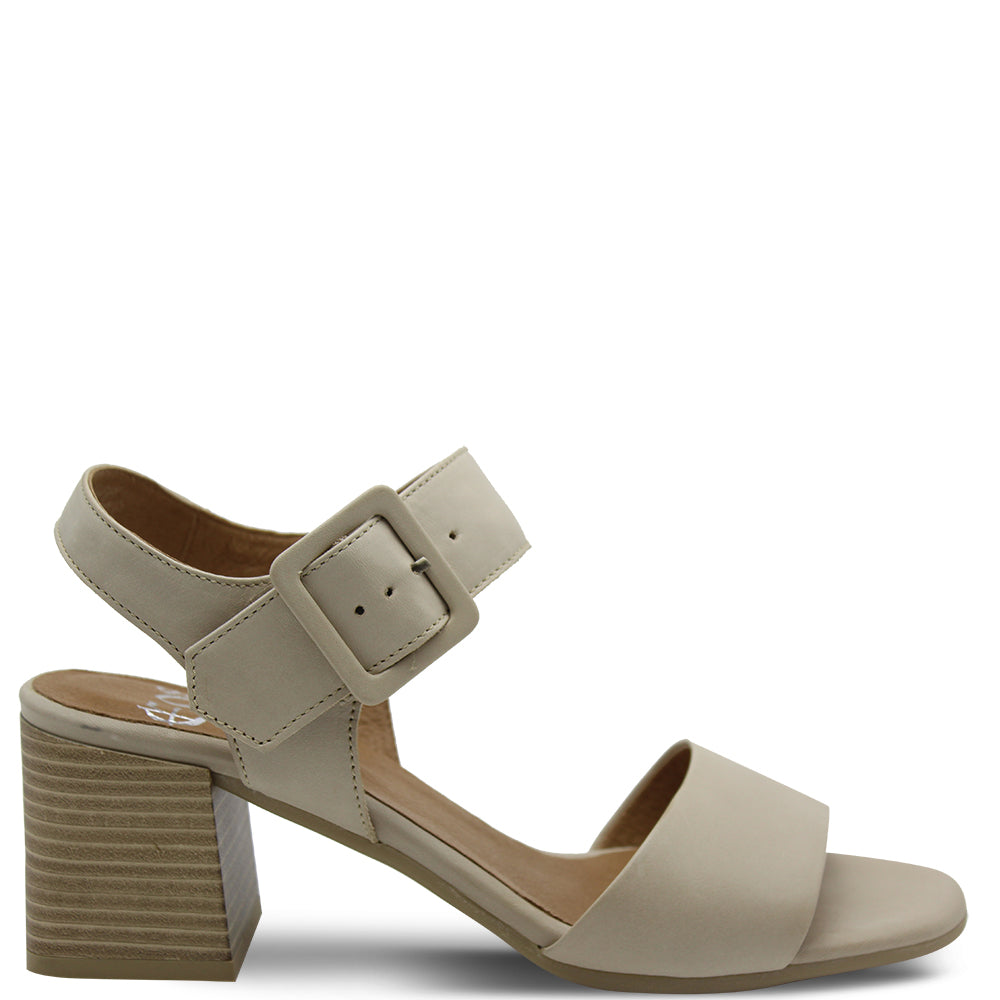 Eos Bousie Cream Women's Heel Sandal