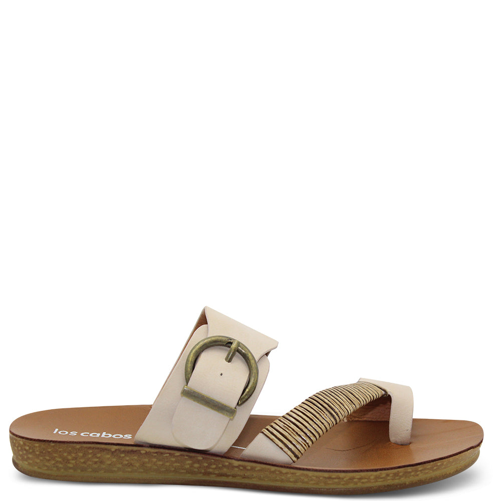 Los Cabos Bria Women's Flat Sandal Oats