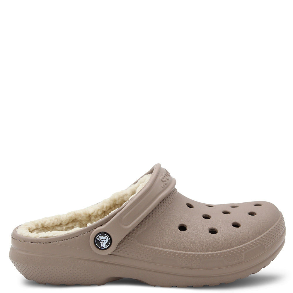 Crocs Classic Lined Clogs Mushroom/Bone