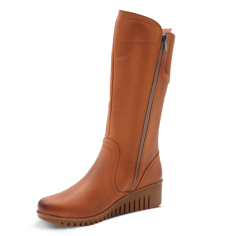 Sala Foam Women's Long Boots Tan Coconut