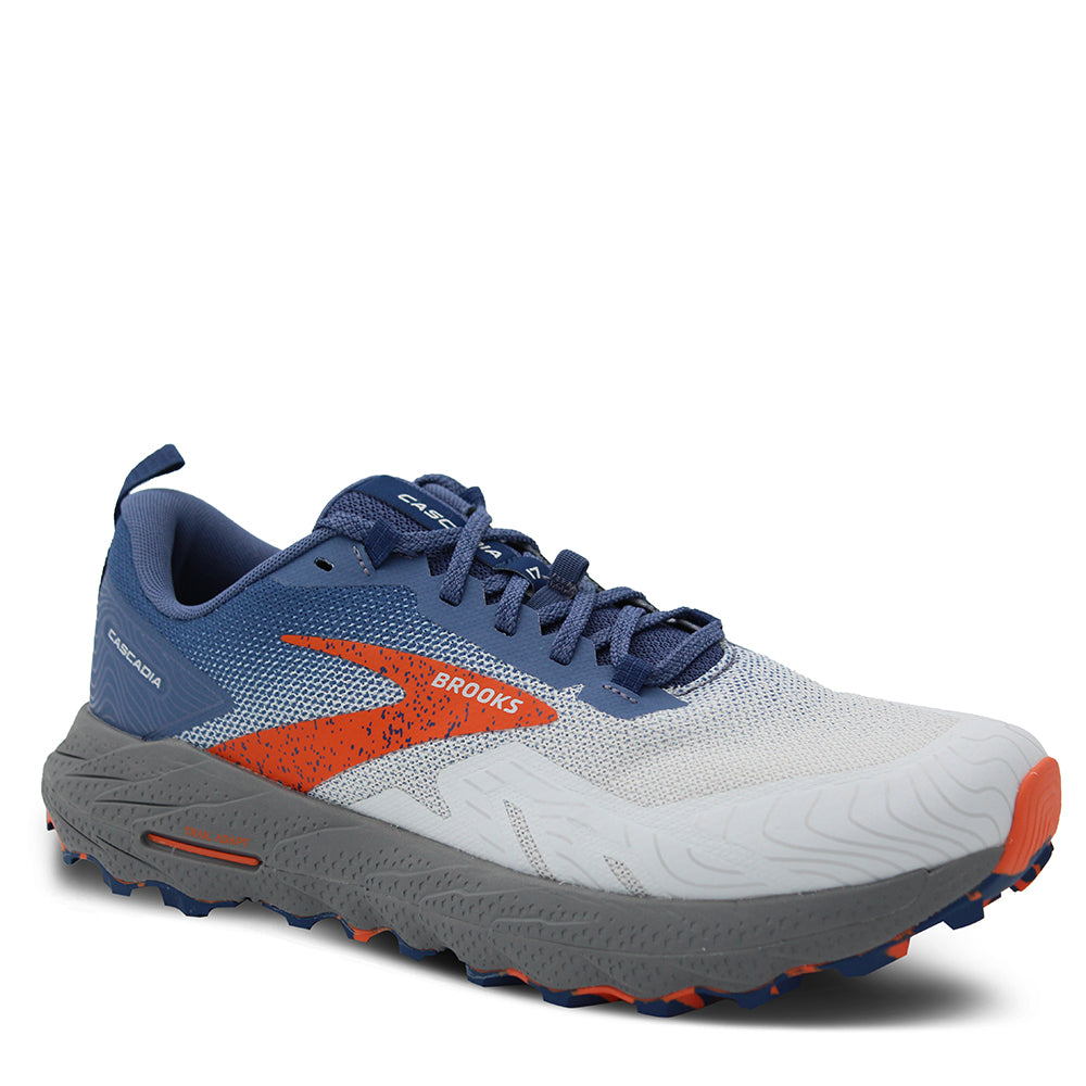 Brooks Cascadia Men's Running Shoes Blue Fire